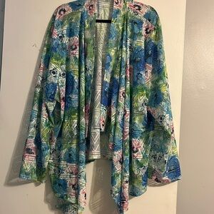 Erin London Open Knit Cardigan 3X